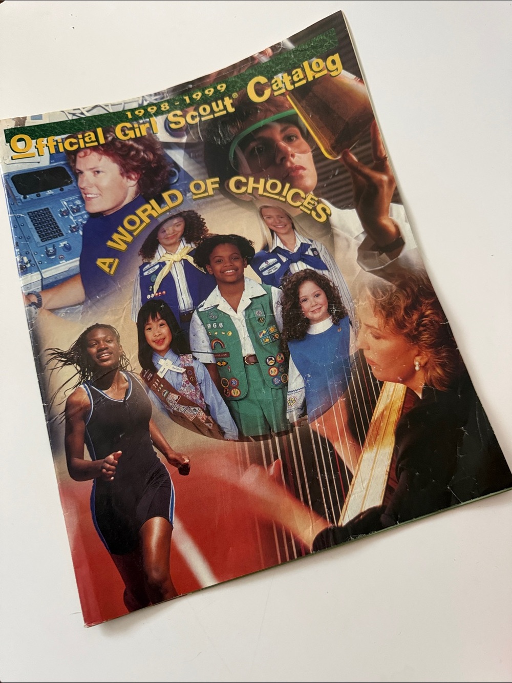 Vintage 90s Girl Scout Catalog 1998-1999